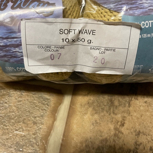 Queensland Collection Soft Wave Yarn in Yellow - Picture 3 of 4